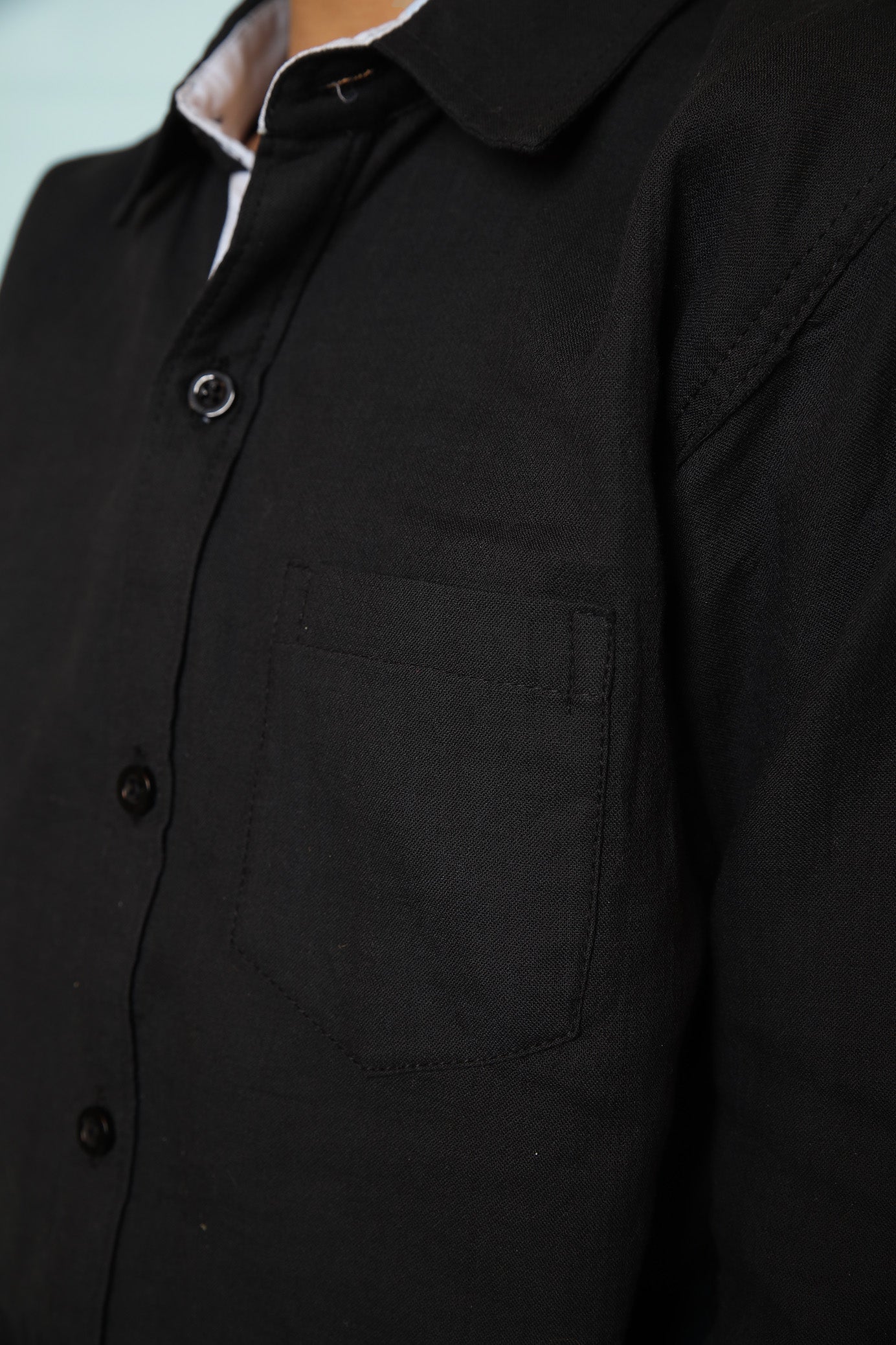 Boys' Black Casual Shirt meandmum