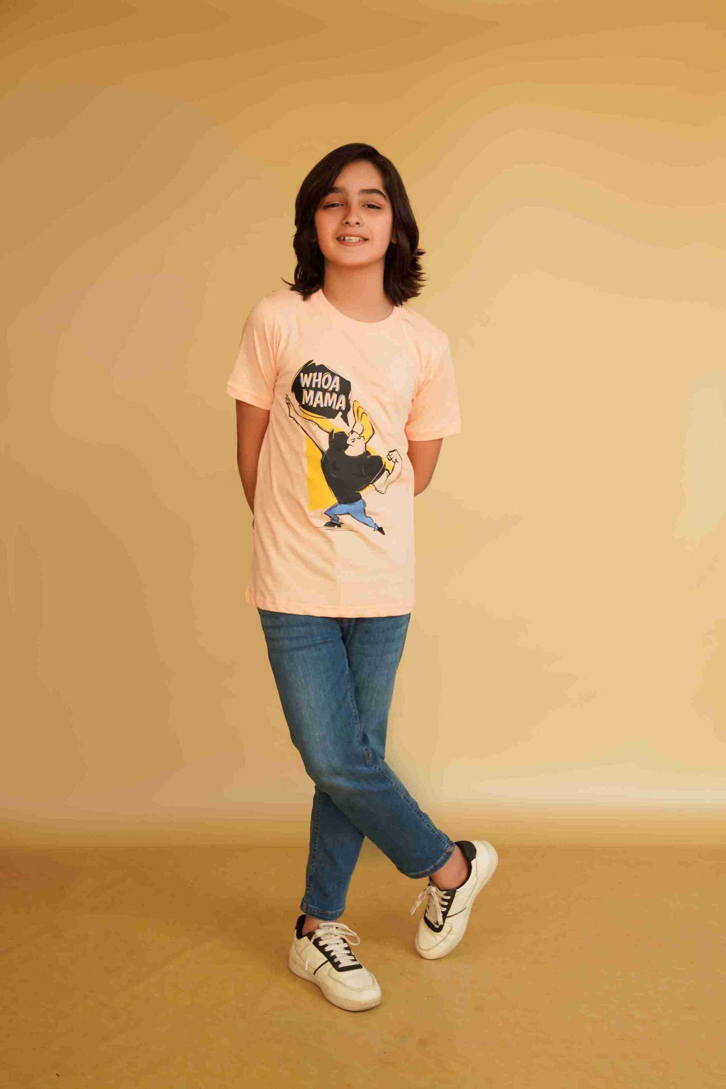 Boys' Peach T-Shirt β Soft, Stylish & Comfortable 25SB109-02Y-PCH