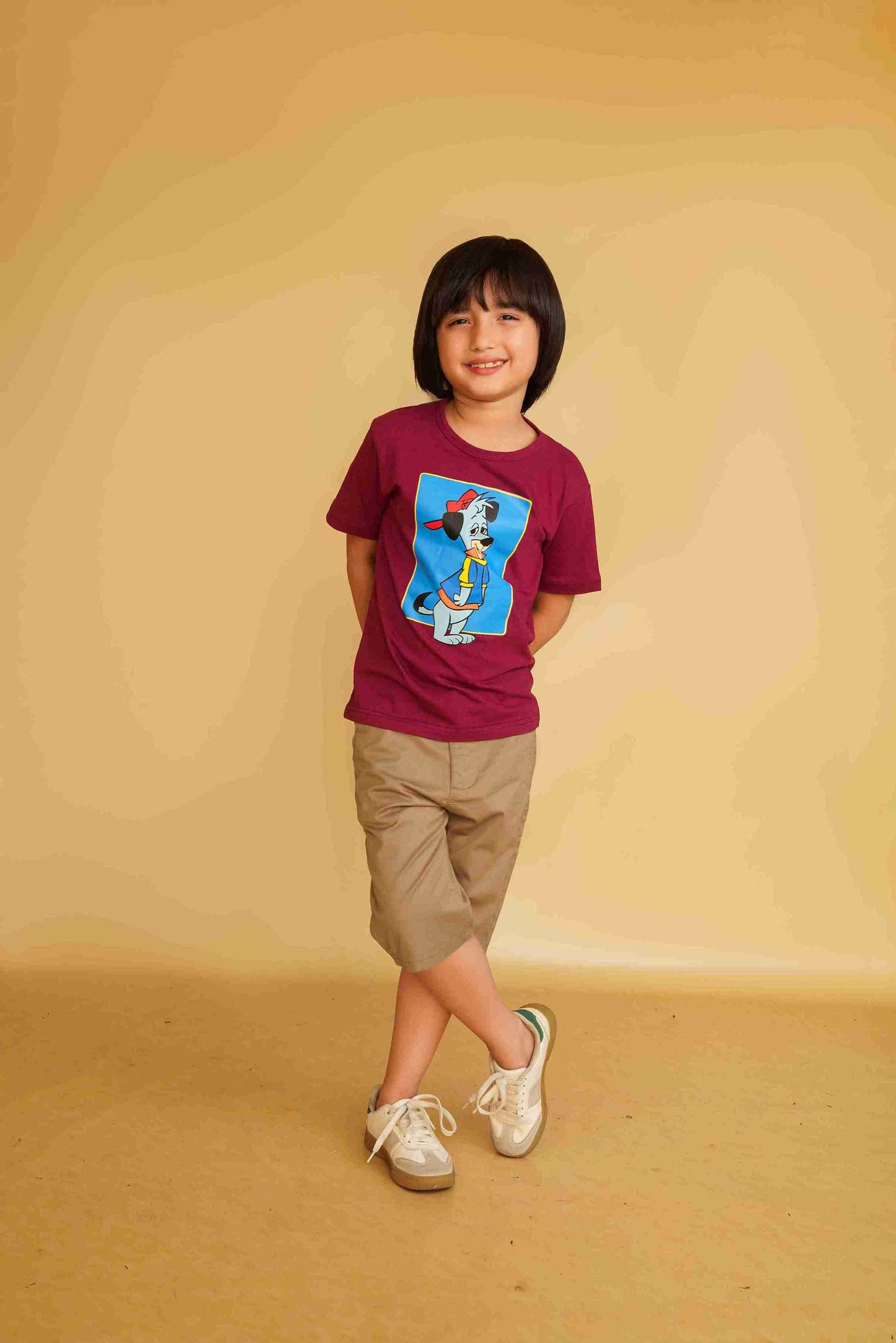 Boys' Maroon T-Shirt ā Classic, Stylish & Comfortable 25SB093-02Y-MRN