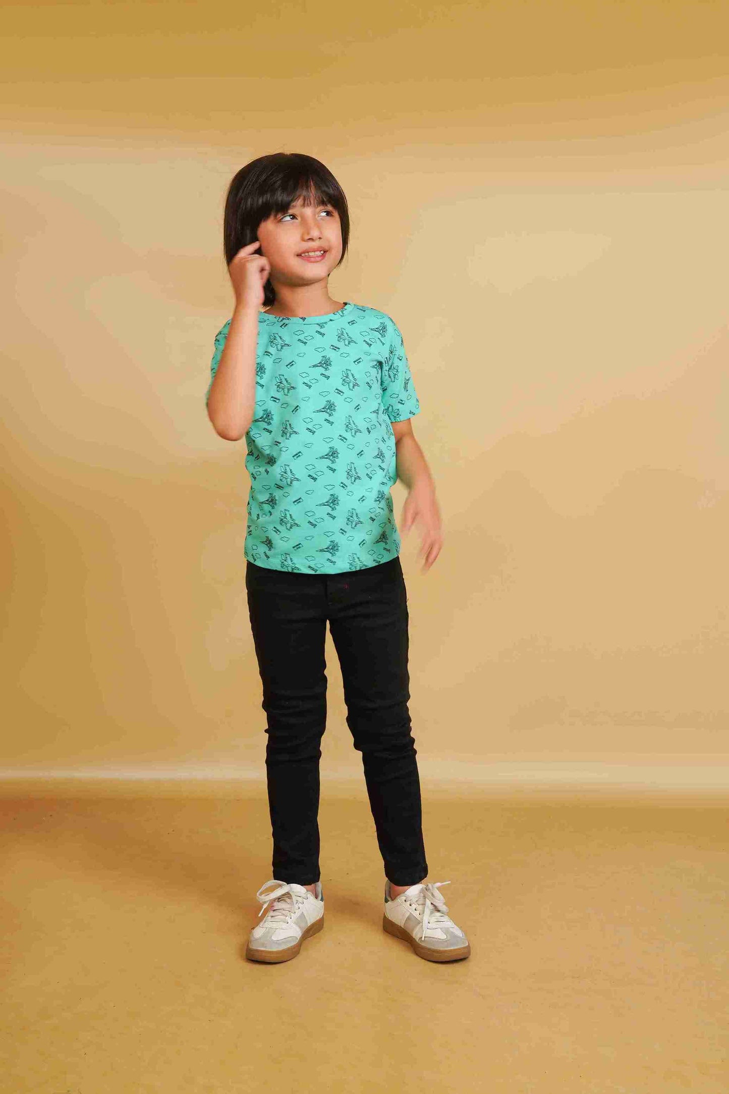 Boys Neon Green T-Shirt | Soft & Versatile – Me&Mum