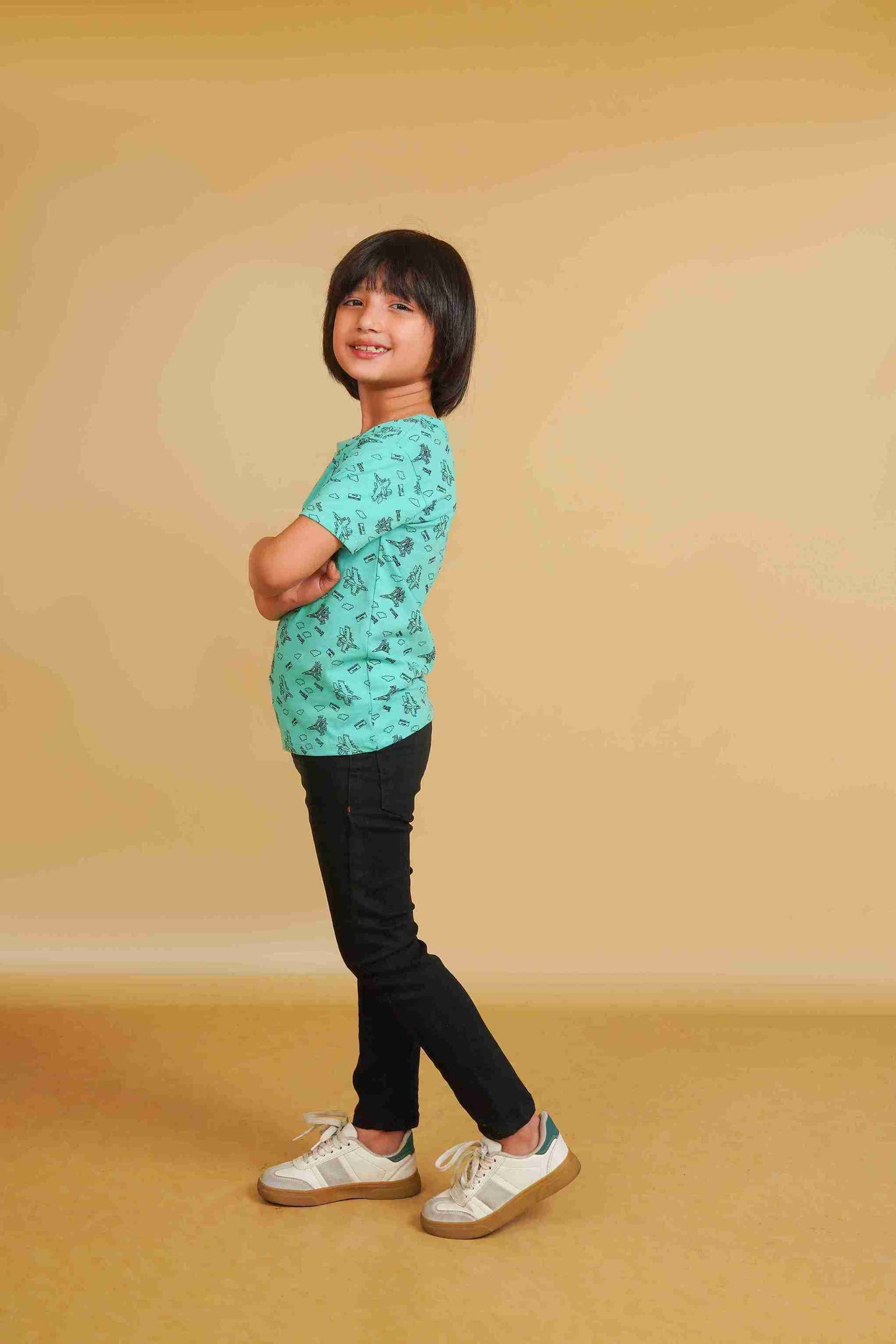 Boys Neon Green T-Shirt | Soft & Versatile – Me&Mum
