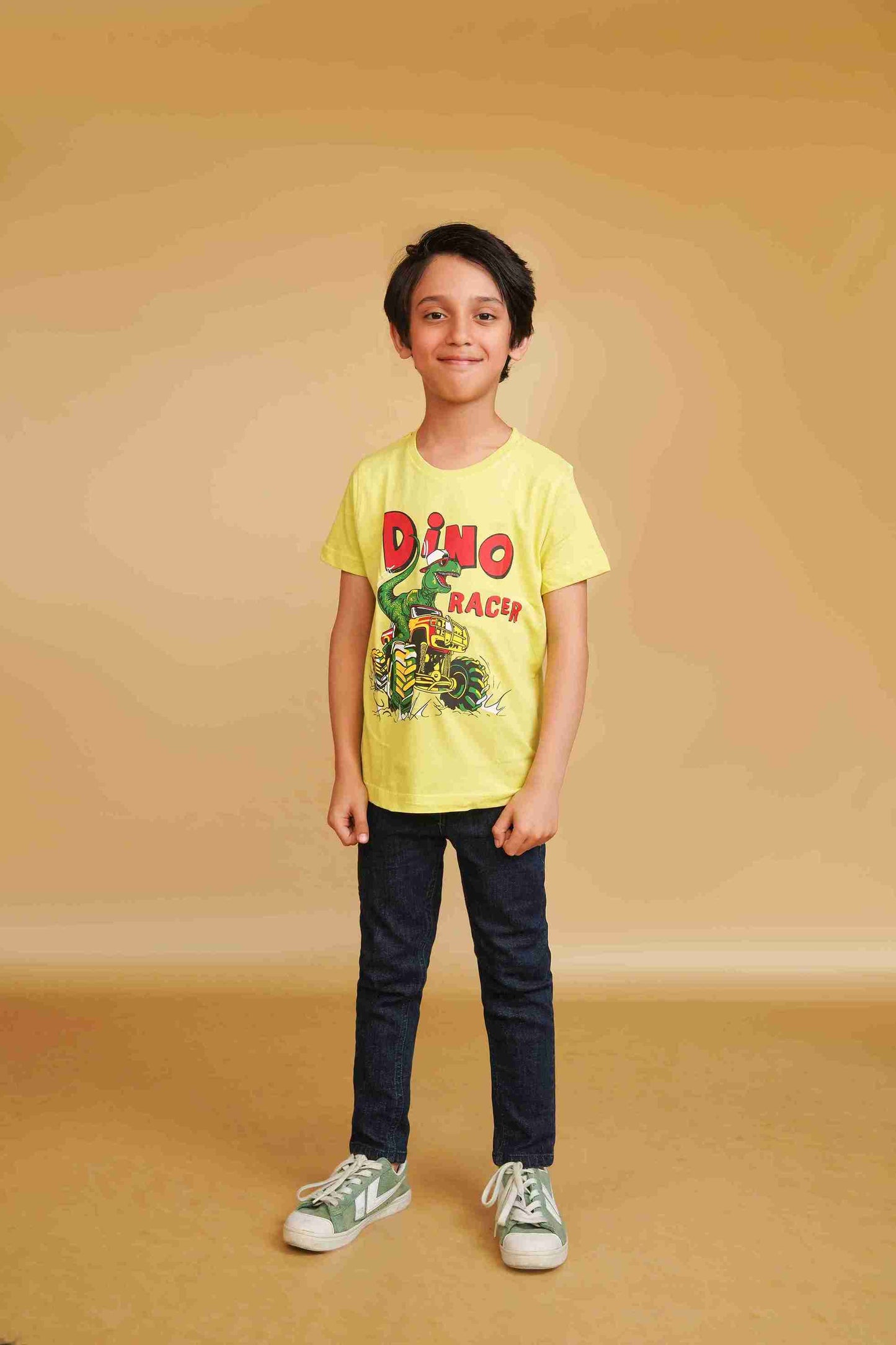 Boys' Yellow T-Shirt – Classic, Soft & Comfortable