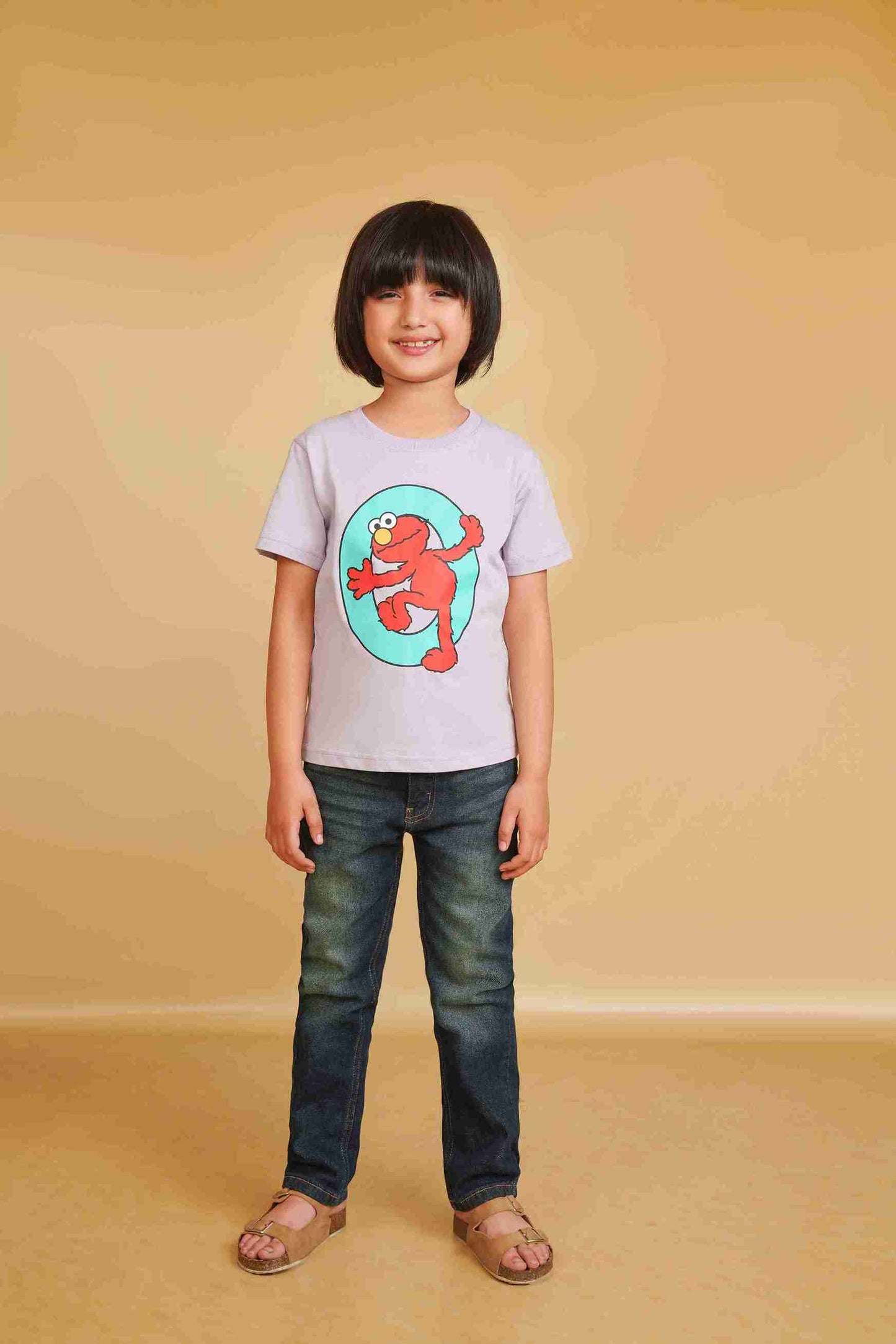 Boys Light Purple T-Shirt | Soft & Versatile – Me&Mum