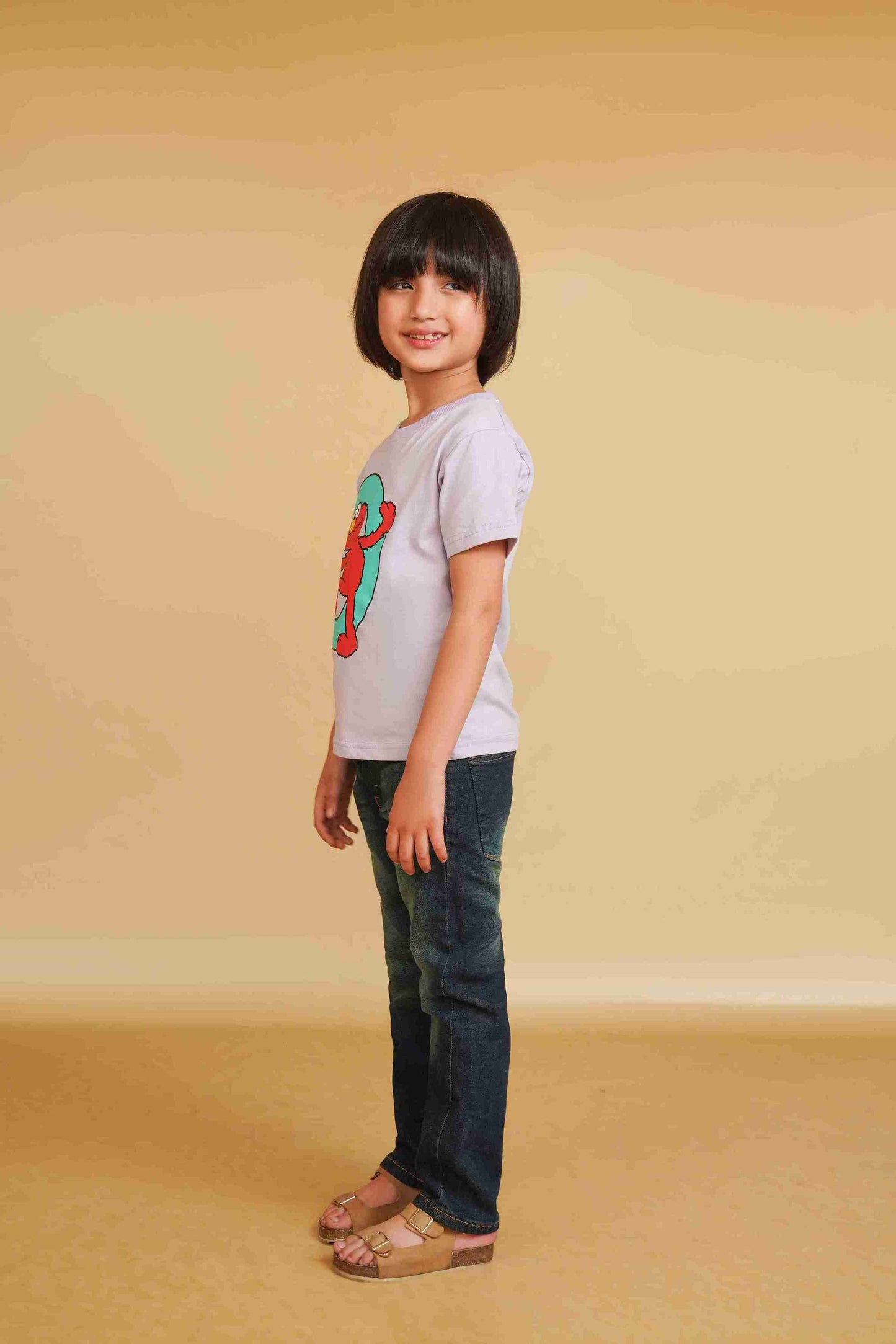 Boys Light Purple T-Shirt | Soft & Versatile – Me&Mum