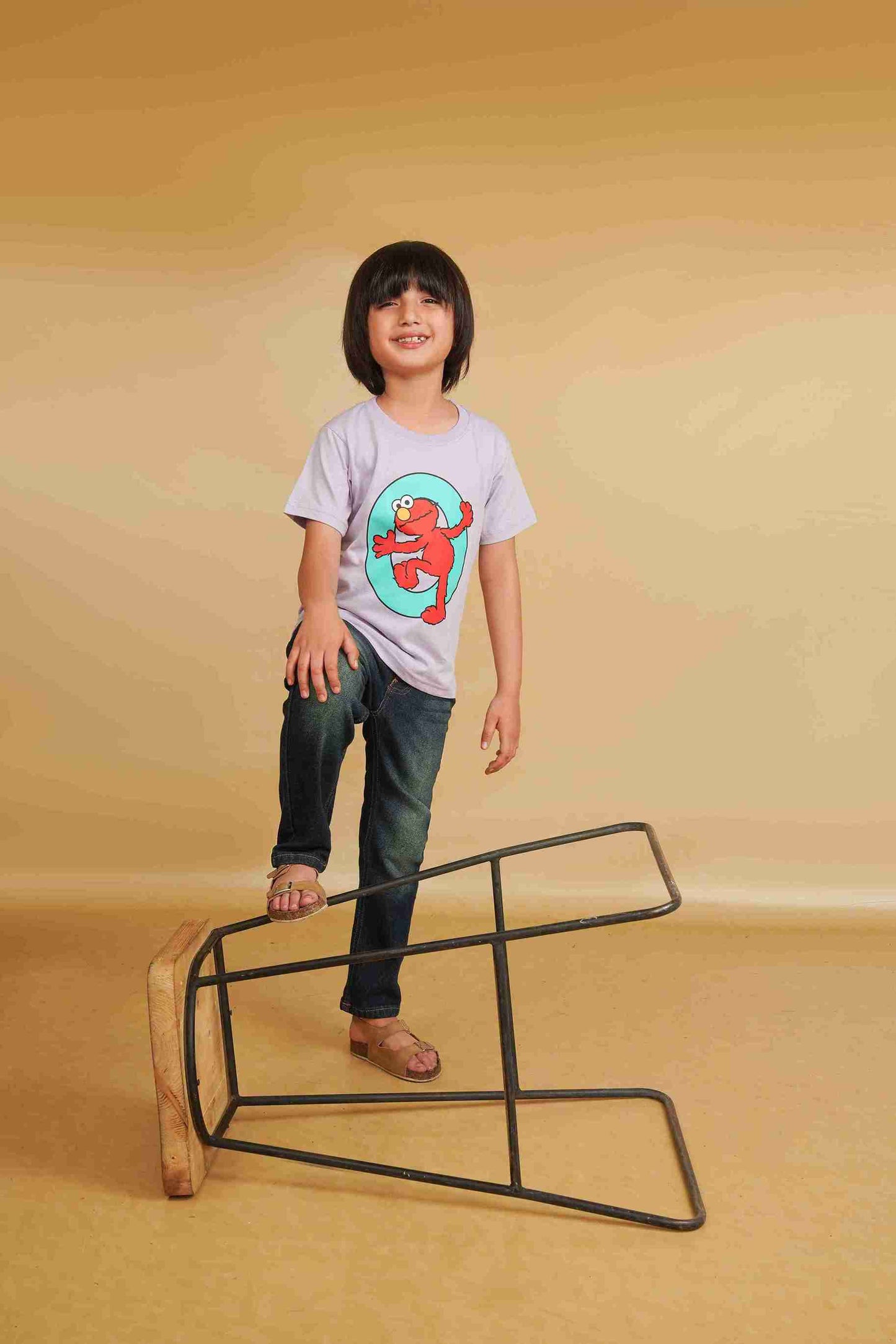 Boys Light Purple T-Shirt | Soft & Versatile – Me&Mum