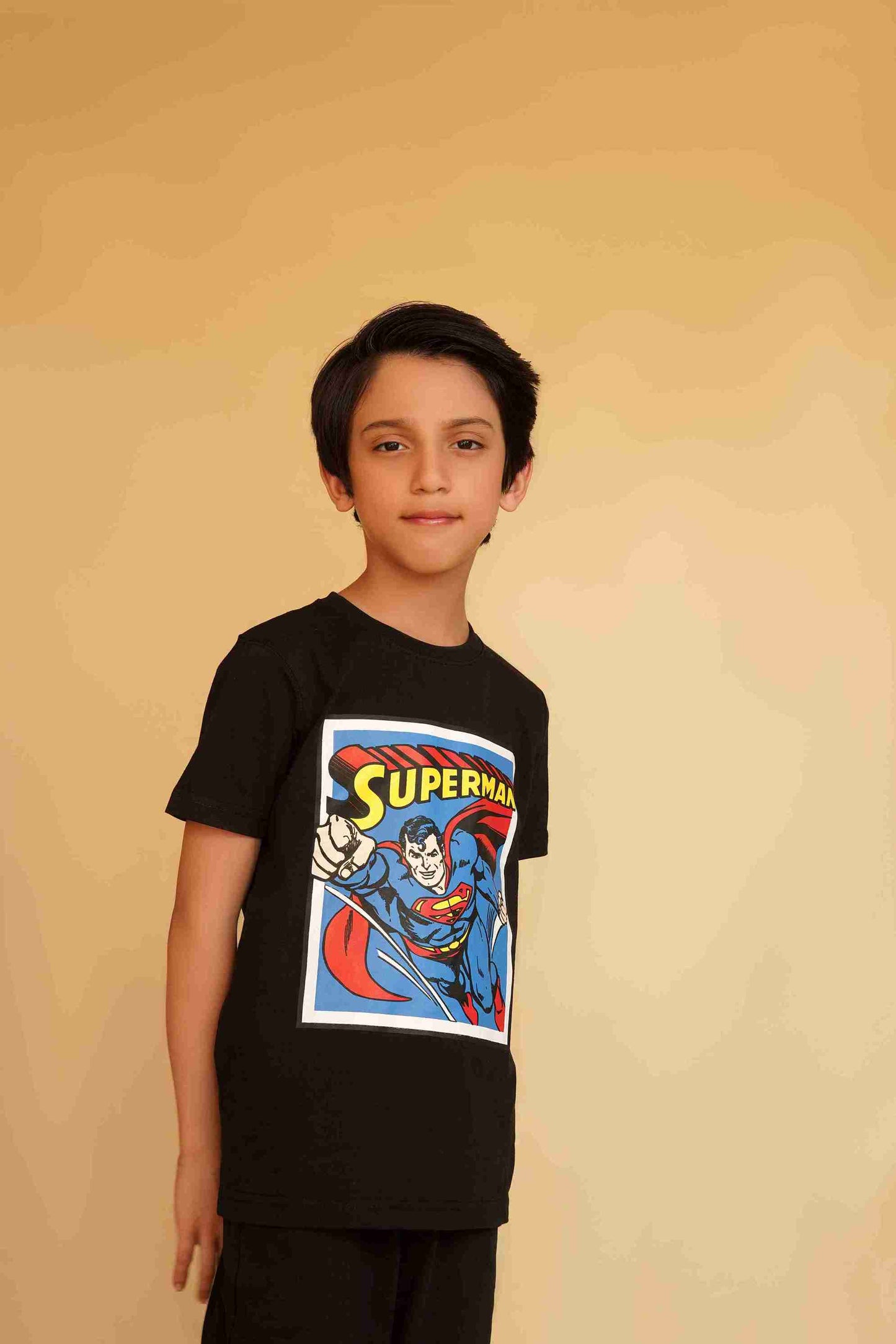 Boys' Black Knit Shirt | Timeless & Versatile – Me&Mum 25SB032-02Y-BLK