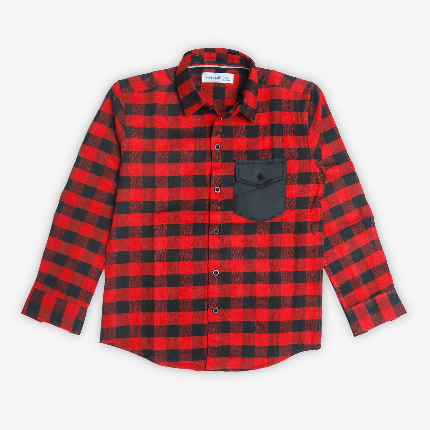 Boys Shirt (24WB002-02Y-RED)