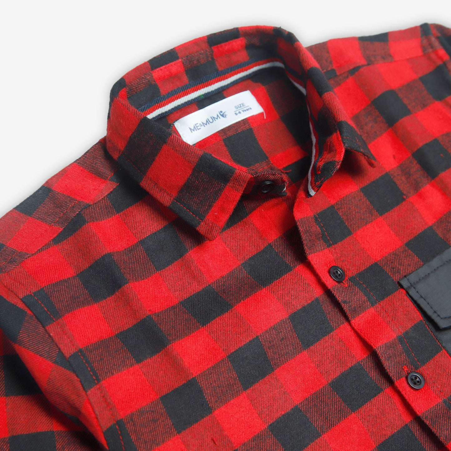 Boys Shirt (24WB002-02Y-RED)